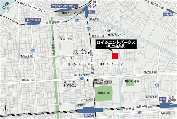 フロンティアレジデンス錦糸公園の物件内観写真